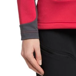 Haglöfs Astral Hood Women's -Haglöfs haglofs astral hood women s scarlet red magnetite 6