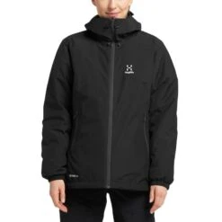 Haglöfs Eldstad 3-in-1 Mimic Gore-Tex Jacket Women's -Haglöfs haglofs eldstad 3 in 1 mimic gore tex jacket women s true black 5