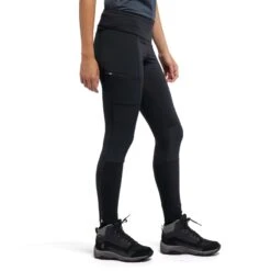 Haglöfs Women's Fjell Hybrid Tights -Haglöfs haglofs fjell hybrid tights women true black 3