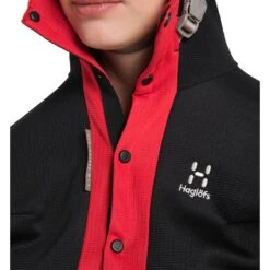 Haglöfs L.I.M ZT Sync 1 Mid Hood Women -Haglöfs haglofs l i m zt sync 1 mid hood women true black zenith red 6