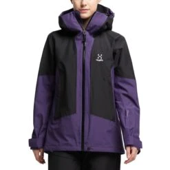 Haglöfs Women's Lumi Jacket -Haglöfs haglofs lumi jacket women purple rain true black 2