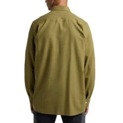 Haglöfs Men's Curious Hemp Shirt -Haglöfs haglofs men s curious hemp shirt olive green 4