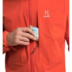 Haglöfs Men's Discover Touring Jacket -Haglöfs haglofs men s discover touring jacket habanero 6