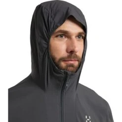 Haglöfs Men's L.I.M Alpha Hood 16 Haglöfs Men's L.I.M Alpha Hood -Haglöfs haglofs men s l i m alpha hood magnetite 5