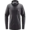 Haglöfs Men's L.I.M Mid Fast Hood -Haglöfs haglofs men s l i m mid fast hood magnetite