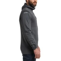 Haglöfs Men's L.I.M Mid Fast Hood -Haglöfs haglofs men s l i m mid fast hood magnetite 3