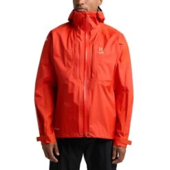 Haglöfs Men's L.I.M Rugged Gore-Tex Jacket -Haglöfs haglofs men s l i m rugged gore tex jacket habanero 2