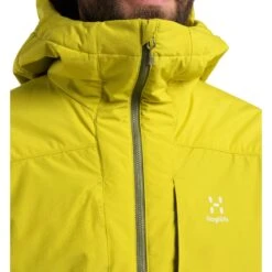 Haglöfs Men's Nordic Mimic Hood -Haglöfs haglofs men s nordic mimic hood olive green aurora 10