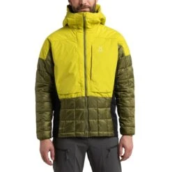 Haglöfs Men's Nordic Mimic Hood -Haglöfs haglofs men s nordic mimic hood olive green aurora 2