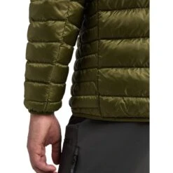 Haglöfs Men's Roc Down Hood -Haglöfs haglofs men s roc down hood olive green 6