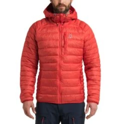 Haglöfs Men's V Series Mimic Hood -Haglöfs haglofs men s v series mimic hood zenith red 2