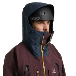 Haglöfs Men's Vassi Gore-Tex Pro Jacket -Haglöfs haglofs men s vassi gore tex pro jacket burgundy brown tarn blue 3