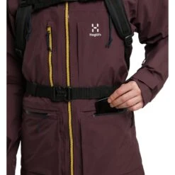 Haglöfs Men's Vassi Gore-Tex Pro Jacket -Haglöfs haglofs men s vassi gore tex pro jacket burgundy brown tarn blue 5