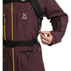 Haglöfs Men's Vassi Gore-Tex Pro Jacket -Haglöfs haglofs men s vassi gore tex pro jacket burgundy brown tarn blue 6