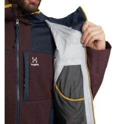 Haglöfs Men's Vassi Gore-Tex Pro Jacket -Haglöfs haglofs men s vassi gore tex pro jacket burgundy brown tarn blue 9