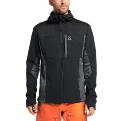 Haglöfs Men's Vassi Mid Hood -Haglöfs haglofs men s vassi mid hood true black magnetite 2