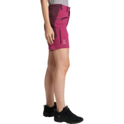 Haglöfs Women's Mid Standard Shorts (2021) -Haglöfs haglofs mid standard shorts women 2021 deep pink aubergine 2