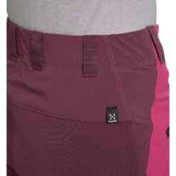 Haglöfs Women's Mid Standard Shorts (2021) -Haglöfs haglofs mid standard shorts women 2021 deep pink aubergine 4