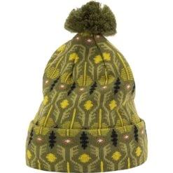 Haglöfs Mountain Jaquard Beanie -Haglöfs haglofs mountain jaquard beanie olive green pattern 2