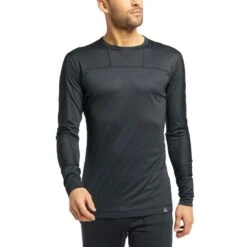 Haglöfs Natural Blend Tech Crew Neck Men -Haglöfs haglofs natural blend tech crew neck men true black 2