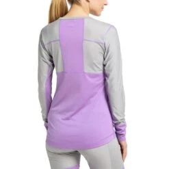 Haglöfs Natural Blend Tech Crew Neck Women-C01 -Haglöfs haglofs natural blend tech crew neck women c01 concrete purple ice 3