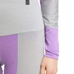 Haglöfs Natural Blend Tech Long Johns Women (2022) -Haglöfs haglofs natural blend tech long johns women 2022 concrete purple ice 2