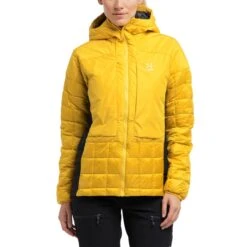 Haglöfs Nordic Mimic Hood Women -Haglöfs haglofs nordic mimic hood women pumpkin yellow true black 2