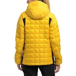 Haglöfs Nordic Mimic Hood Women -Haglöfs haglofs nordic mimic hood women pumpkin yellow true black 4