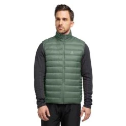 Haglöfs Roc Down Vest Men -Haglöfs haglofs roc down vest men fjell green solid 2