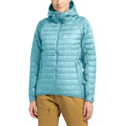 Haglöfs Spire Mimic Hood Women-2022 -Haglöfs haglofs spire mimic hood women 2022 frost blue 2