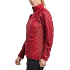 Haglöfs Summit Hybrid Jacket Women -Haglöfs haglofs summit hybrid jacket women hibiscus red brick red 3