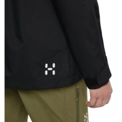 Haglöfs Women's Aria Proof Jacket -Haglöfs haglofs women s aria proof jacket true black 8