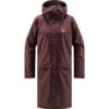 Haglöfs Women's Aria Proof Parka -Haglöfs haglofs women s aria proof parka burgundy brown