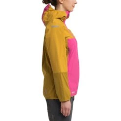 Haglöfs Women's L.I.M Alpha Hood -Haglöfs haglofs women s l i m alpha hood ultra pink autumn leaves 3