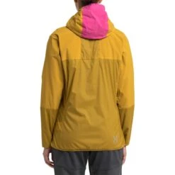 Haglöfs Women's L.I.M Alpha Hood -Haglöfs haglofs women s l i m alpha hood ultra pink autumn leaves 4