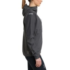 Haglöfs Women's L.I.M Hybrid Softshell Jacket-2022 -Haglöfs haglofs women s l i m hybrid softshell jacket 2022 magnetite concrete 3