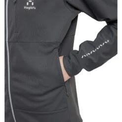 Haglöfs Women's L.I.M Hybrid Softshell Jacket-2022 -Haglöfs haglofs women s l i m hybrid softshell jacket 2022 magnetite concrete 6