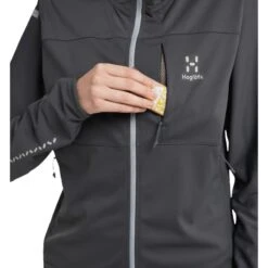 Haglöfs Women's L.I.M Hybrid Softshell Jacket-2022 -Haglöfs haglofs women s l i m hybrid softshell jacket 2022 magnetite concrete 7