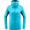 Haglöfs Women's L.I.M Mid Comp Hood -Haglöfs haglofs women s l i m mid comp hood maui blue dark ocean