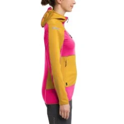Haglöfs Women's L.I.M Mid Fast Hood (2022) -Haglöfs haglofs women s l i m mid fast hood 2022 autumn leaves ultra pink 3