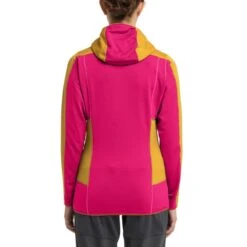 Haglöfs Women's L.I.M Mid Fast Hood (2022) -Haglöfs haglofs women s l i m mid fast hood 2022 autumn leaves ultra pink 4