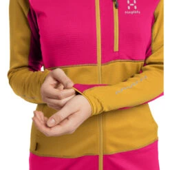 Haglöfs Women's L.I.M Mid Fast Hood (2022) -Haglöfs haglofs women s l i m mid fast hood 2022 autumn leaves ultra pink 6