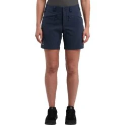 Haglöfs Women's Mid Standard Shorts -Haglöfs haglofs women s mid standard shorts tarn blue true black 2