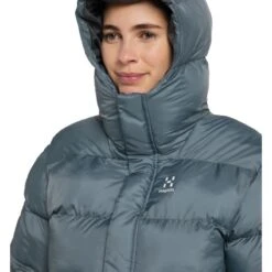 Haglöfs Women's Puffy Mimic Hood -Haglöfs haglofs women s puffy mimic hood steel blue 6