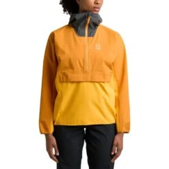 Haglöfs Women's Sparv Proof Anorak -Haglöfs haglofs women s sparv proof anorak desert yellow sunny yellow 2