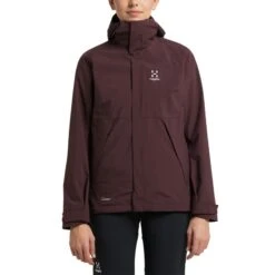 Haglöfs Women's Stuga 3-in-1 Jacket -Haglöfs haglofs women s stuga 3 in 1 jacket burgundy brown 2