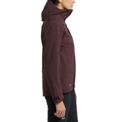 Haglöfs Women's Stuga 3-in-1 Jacket -Haglöfs haglofs women s stuga 3 in 1 jacket burgundy brown 3