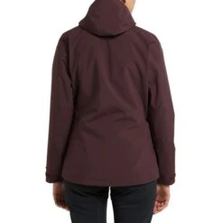Haglöfs Women's Stuga 3-in-1 Jacket -Haglöfs haglofs women s stuga 3 in 1 jacket burgundy brown 4