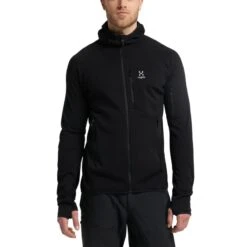 Haglöfs Wool Blend Hood Men -Haglöfs haglofs wool blend hood men true black 2