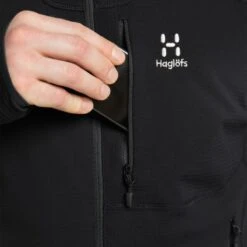 Haglöfs Wool Blend Hood Men -Haglöfs haglofs wool blend hood men true black 5